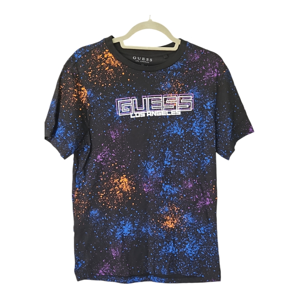 Guess Los Angeles Paint Spatter Tee